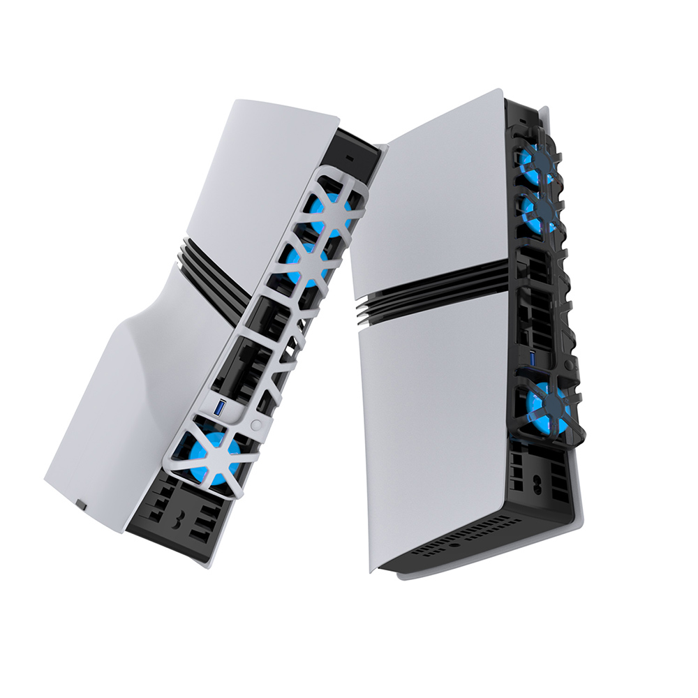 DOBE TP5-35153 Cooling Fan For PS5 Pro (Transparent Black)