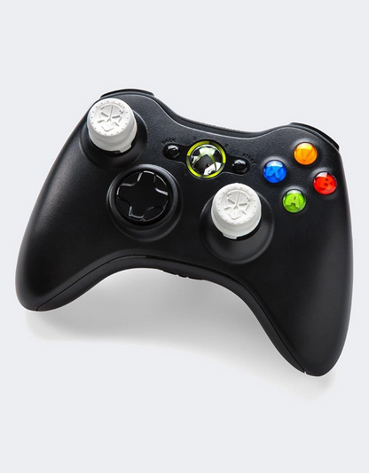 KONTROLFREEK Performance Thumbstick For PlayStation 4 DualShock 4 Controller / PlayStation 5 DualSense Controller / Xbox One Controller (FPS Freek Phantom WHITE Edition)