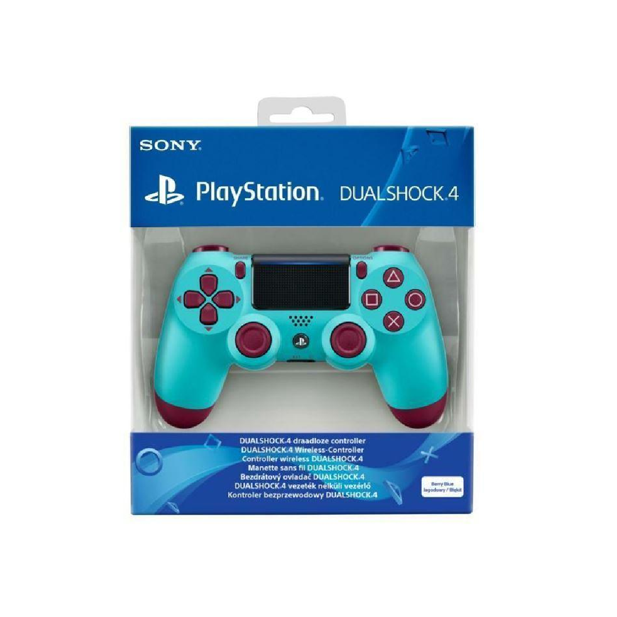 SONY PlayStation 4 DualShock 4 Wireless Controller For PS4 /PC (Berry Blue) [Asia]