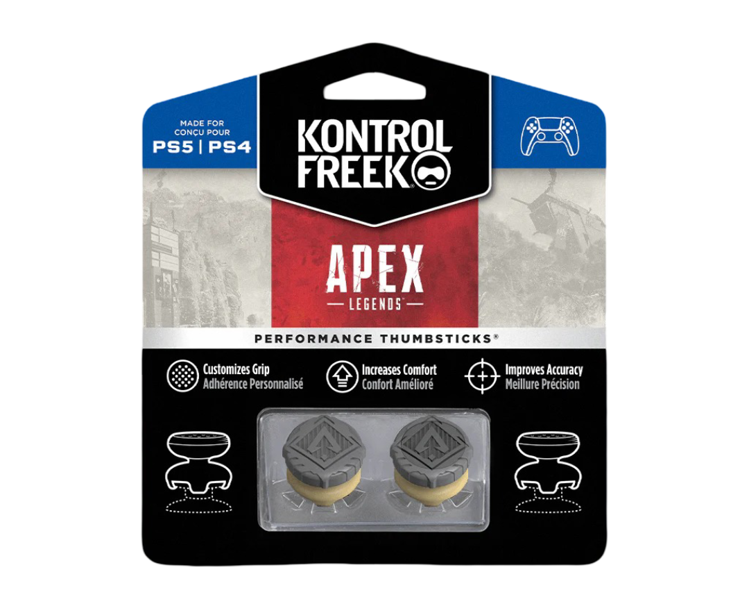 KONTROLFREEK Performance Thumbstick For PlayStation 4 DualShock 4 Controller / PlayStation 5 DualSense Controller (Apex Legends Edition)