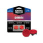 KONTROLFREEK Performance Thumbstick For PlayStation 4 DualShock 4 Controller / PlayStation 5 DualSense Controller / Xbox One Controller (Omni RED Edition)