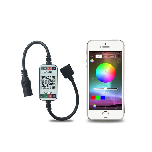 RGB Strip LED Mood Lights | Mobile App Control | Music Sync Feature | Color Spectrum Options | Gaming Lighting (5M)
