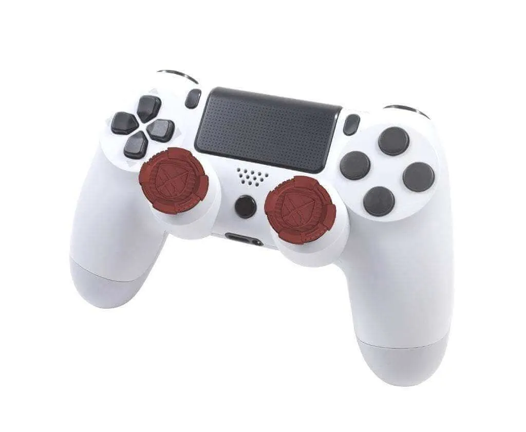 KONTROLFREEK Performance Thumbstick For PlayStation 4 DualShock 4 Controller / PlayStation 5 DualSense Controller / Xbox One Controller (FPS Freek Call Of Duty: WWII RED Edition)