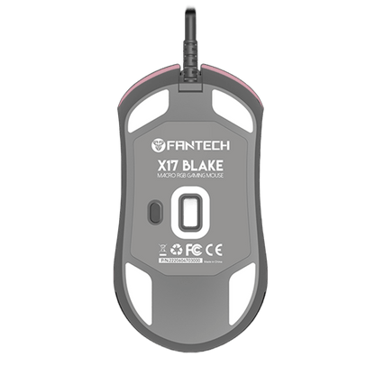 FANTECH X17 Blake | Adjustable 200 - 10000 DPI | Huano 20 Million Switch | 7 Programmable Buttons | Wired Macro RGB Gaming Mouse (Sakura Edition)