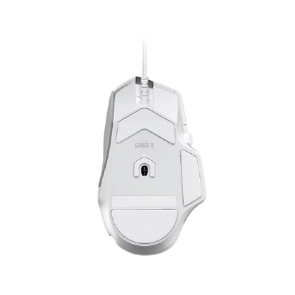 LOGITECH G502 X Lightspeed | Maximum 25600 DPI | HERO 25K Sensor | 13 Programmable Buttons | Adjustable DPI-Shift Button | Wired Gaming Mouse (White)