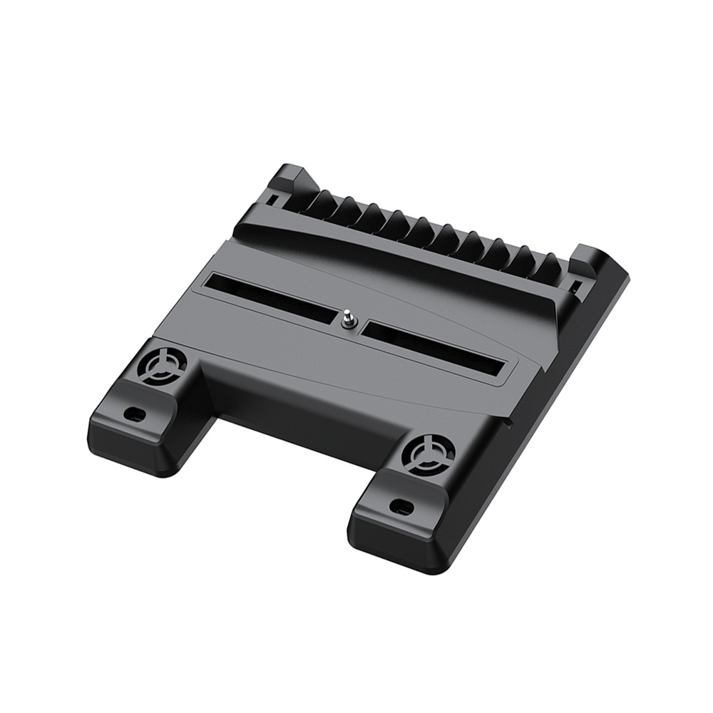 DOBE TP5-0593 Multi-Functional Disc Holding & Console Cooling & Controller Charging Stand For PS5 Fat (Black)