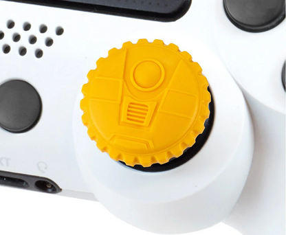 KONTROLFREEK Performance Thumbstick For PlayStation 4 DualShock 4 Controller / PlayStation 5 DualSense Controller / Xbox One Controller (Borderlands 3 ClapTrap ORANGE Edition)
