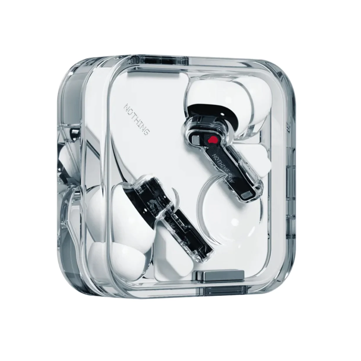 NOTHING B171 Ear | 45dB Smart & Adaptive ANC | 24-bit High-Res Audio | 40.5 Hours Total Playback | 11mm Ceramic Dynamic Driver |  Fast Charging & Wireless Charging Support | Multiple Modes | Wireless Bluetooth Earbuds (White)