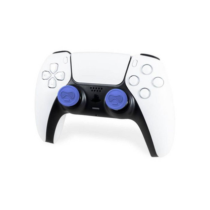 KONTROLFREEK Performance Thumbstick For PlayStation 4 DualShock 4 Controller / PlayStation 5 DualSense Controller / Xbox One Controller (ICON X BLUE Edition)