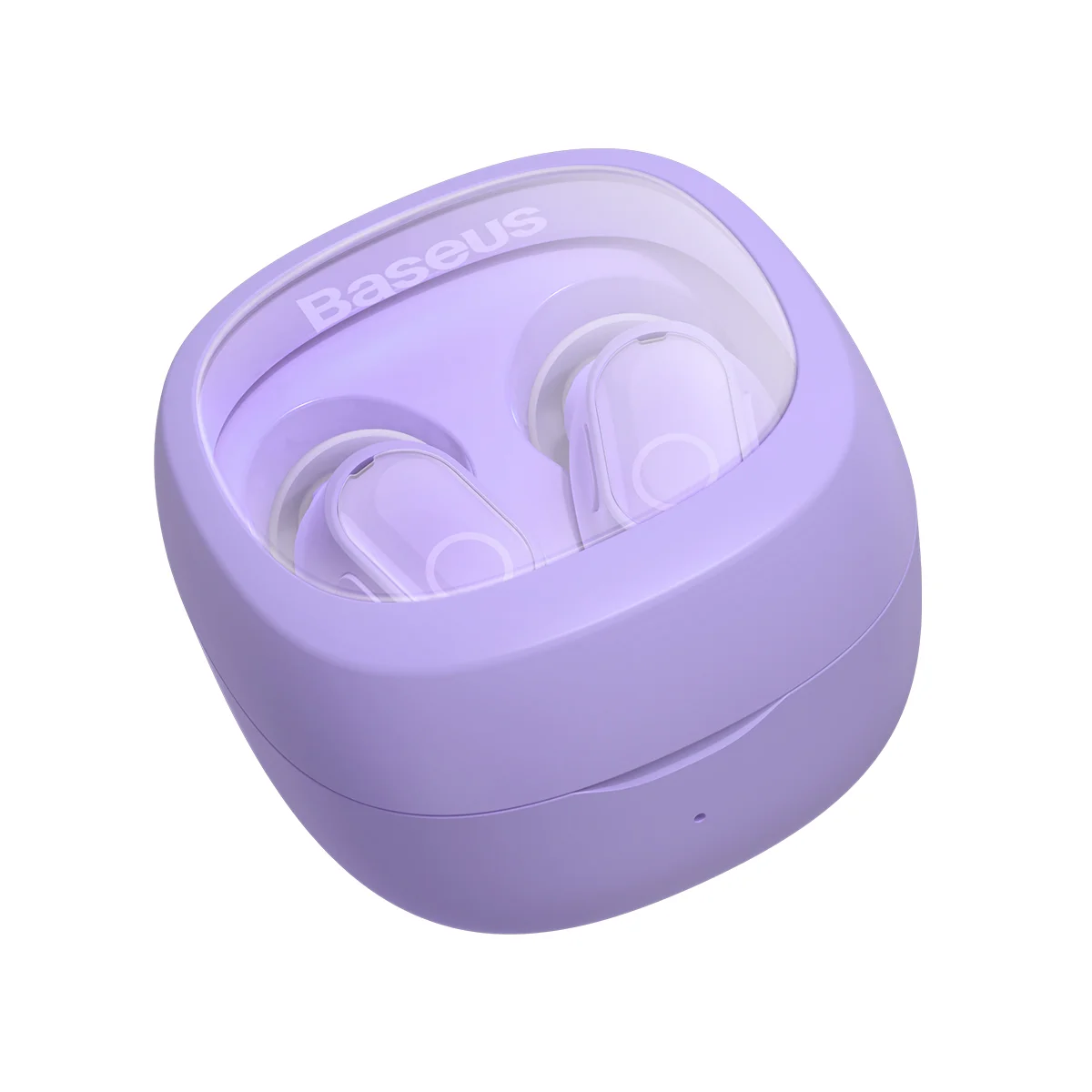 BASEUS Bowie WM02 | TWS | 25 Hours Total Playback | Dual Channel Low Latency Mode | Wireless Bluetooth Earbuds (Purple)