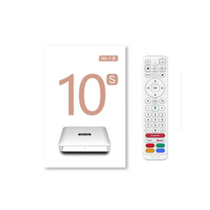 SVI CLOUD Android TV Box 小云电视盒 10S | 4K Ultra HD + HDR | 2GB RAM + 32GB ROM | Android TV OS | Accessible to Netflix & Disney+ & YouTube & Prime Video | Voice Control | Dual-band Wi-Fi & Ethernet [Standard Edition]