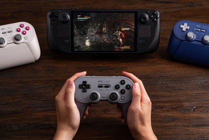 8BITDO Pro 3 Wireless Bluetooth Gamepad For Nintendo Switch 1 / Nintendo Switch 2 / PC / Android / iOS (Grey)