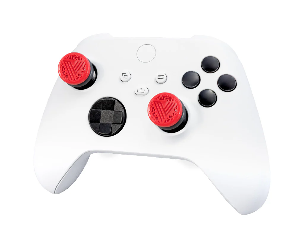 KONTROLFREEK Performance Thumbstick For PlayStation 4 DualShock 4 Controller / PlayStation 5 DualSense Controller / Xbox One Controller (Call Of Duty: Vanguard RED Edition)