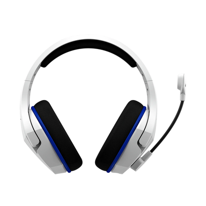 HYPERX Cloud Stinger Core | 40mm Drivers | Swivel-to-mute Noise-Cancelling Microphone | Designed For PlayStation® | Wireless Gaming Headphones & Headsets (PlayStation 5 Blue & White Edition)