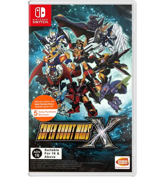 Nintendo Switch Super Robot Wars X (Asia / English / Japanese)
