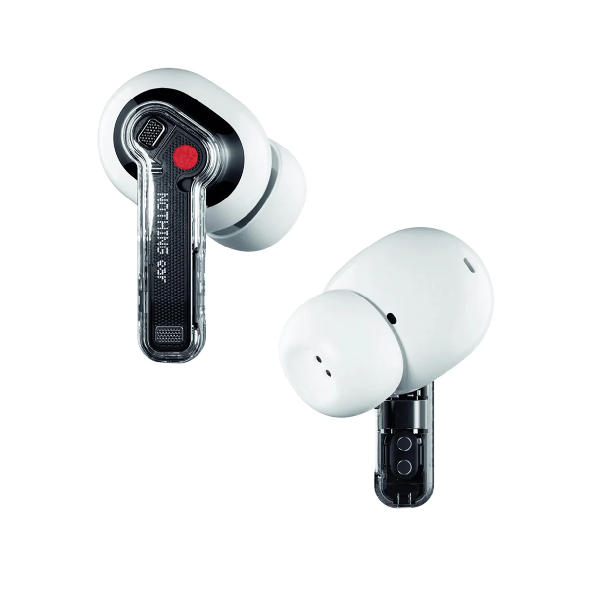 NOTHING B171 Ear | 45dB Smart & Adaptive ANC | 24-bit High-Res Audio | 40.5 Hours Total Playback | 11mm Ceramic Dynamic Driver |  Fast Charging & Wireless Charging Support | Multiple Modes | Wireless Bluetooth Earbuds (White)