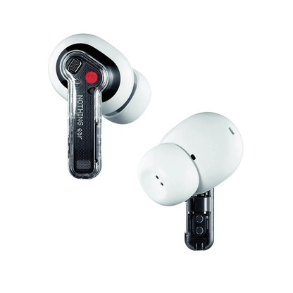 NOTHING B171 Ear | 45dB Smart & Adaptive ANC | 24-bit High-Res Audio | 40.5 Hours Total Playback | 11mm Ceramic Dynamic Driver |  Fast Charging & Wireless Charging Support | Multiple Modes | Wireless Bluetooth Earbuds (White)