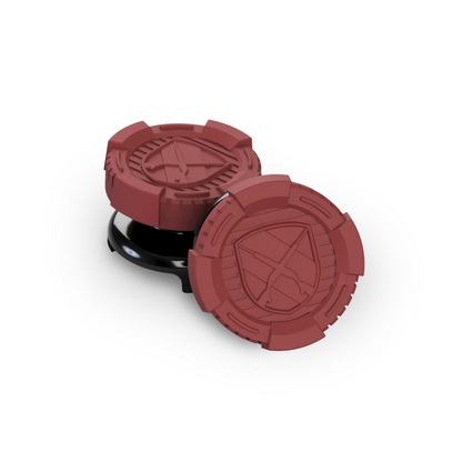 KONTROLFREEK Performance Thumbstick For PlayStation 4 DualShock 4 Controller / PlayStation 5 DualSense Controller / Xbox One Controller (FPS Freek Call Of Duty: WWII RED Edition)