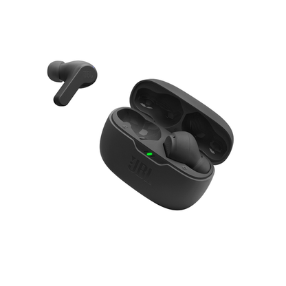 JBL Wave Beam | 8mm Deep Bass Driver | 32 Hours Total Playback | True Wireless Bluetooth Earbuds (Black)
