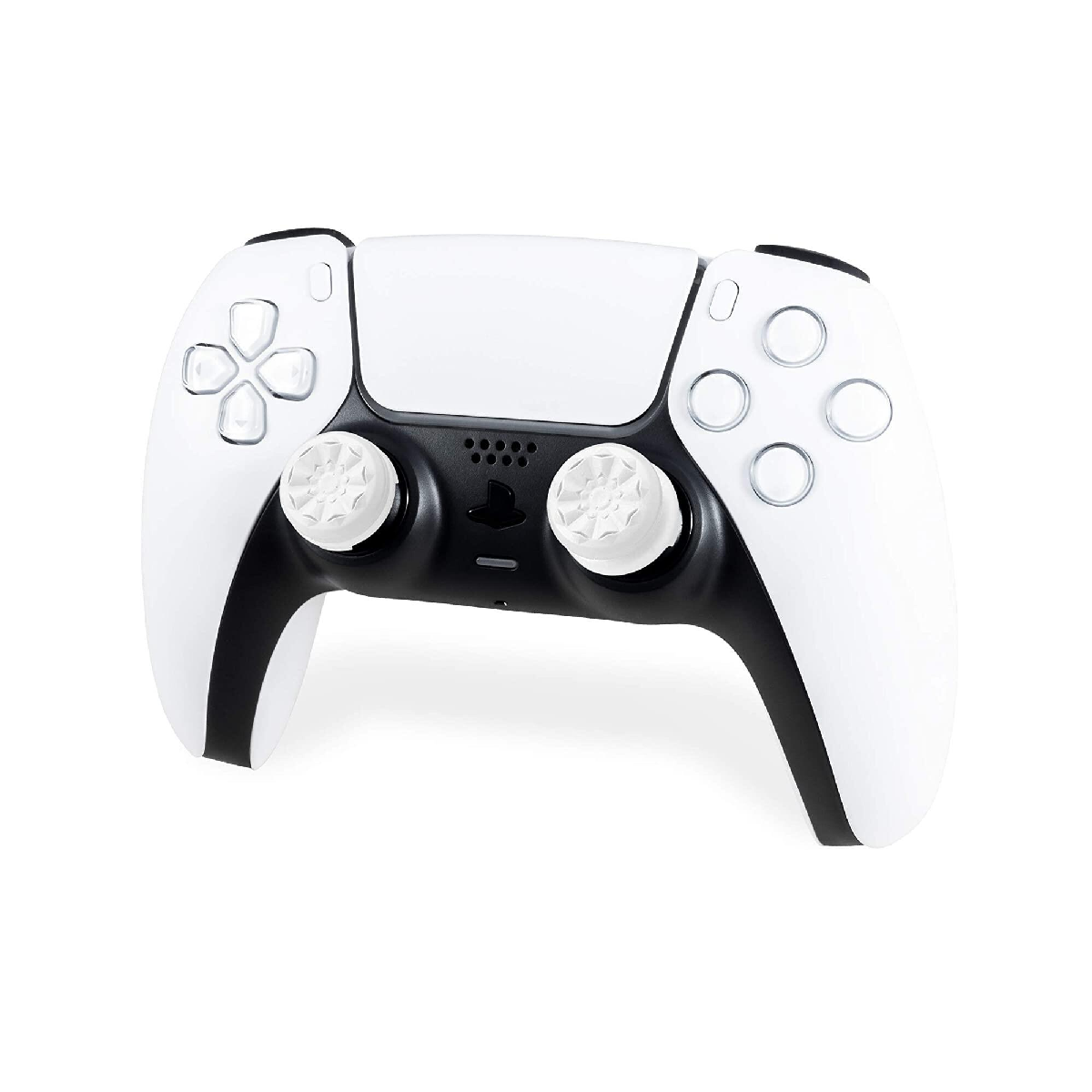 KONTROLFREEK Performance Thumbstick For PlayStation 4 DualShock 4 Controller / PlayStation 5 DualSense Controller / Xbox One Controller (FPS Freek Galaxy WHITE Edition)