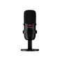 HYPERX SoloCast | Cardioid Polar Patterns | Tap-to-mute Sensor | Flexible Adjustable Stand | Wired Gaming Microphone (Black)