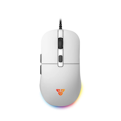 FANTECH VX9S-WH Kanata S | Adjustable 400 - 7200 DPI | Huano 10 Million Switch | 6 Programmable Buttons | Wired ARGB Pro Gaming Mouse  (White)