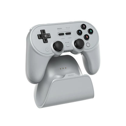 8BITDO Pro 3 Wireless Bluetooth Gamepad For Nintendo Switch 1 / Nintendo Switch 2 / PC / Android / iOS (Grey)