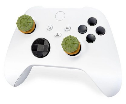 KONTROLFREEK Performance Thumbstick For PlayStation 4 DualShock 4 Controller / PlayStation 5 DualSense Controller / Xbox One Controller (FPS Freek Snipr GREEN Edition)