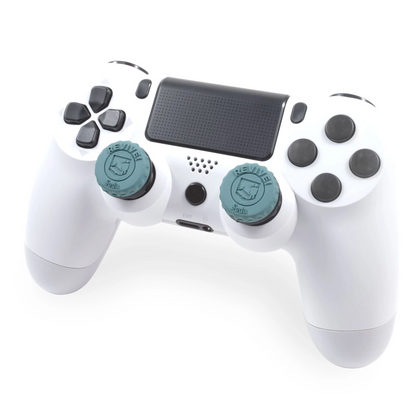 KONTROLFREEK Performance Thumbstick For PlayStation 4 DualShock 4 Controller / PlayStation 5 DualSense Controller / Xbox One Controller (Call Of Duty: Quick Revive! RETRO GREEN Edition)