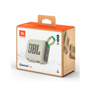 JBL Go 4 | Ultra-Portable Bluetooth Speakers (Sand) [Original JBL Product]