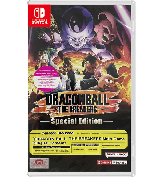 Nintendo Switch Dragon Ball: The Breakers [Special Edition] (Asia / English / Chinese)