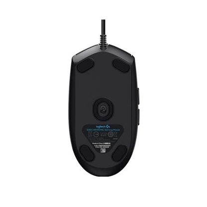 LOGITECH G102 | 200 - 8000 DPI | 10 Million Clicks | 6 Programmable Buttons | Lightsync RGB Color Wave |  Wired RGB Gaming Mouse (Black)