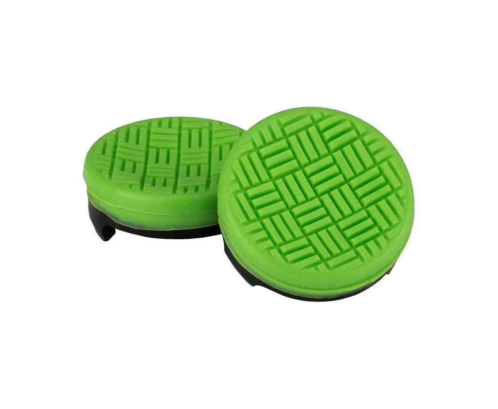 KONTROLFREEK Performance Thumbstick For PlayStation 4 DualShock 4 Controller / PlayStation 5 DualSense Controller / Xbox One Controller (Omni GREEN Edition)