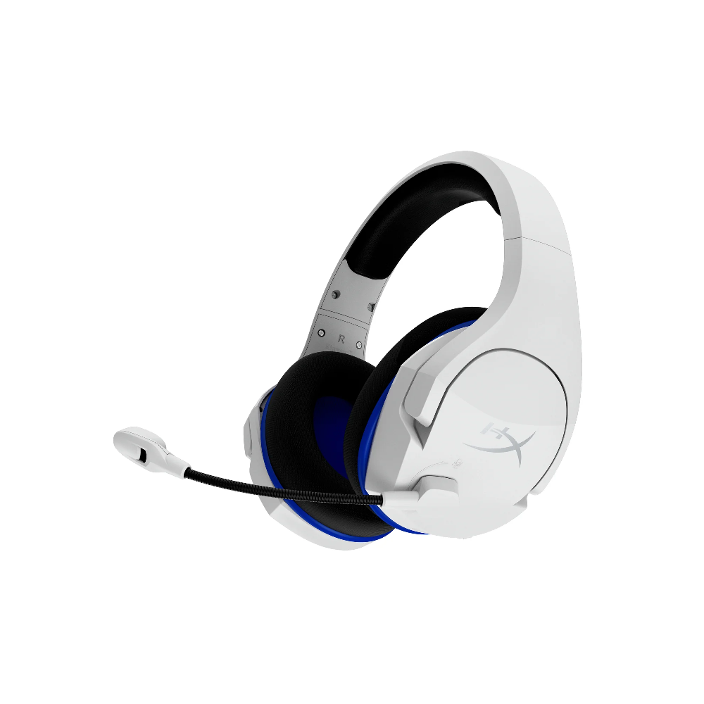 HYPERX Cloud Stinger Core | 40mm Drivers | Swivel-to-mute Noise-Cancelling Microphone | Designed For PlayStation® | Wireless Gaming Headphones & Headsets (PlayStation 5 Blue & White Edition)