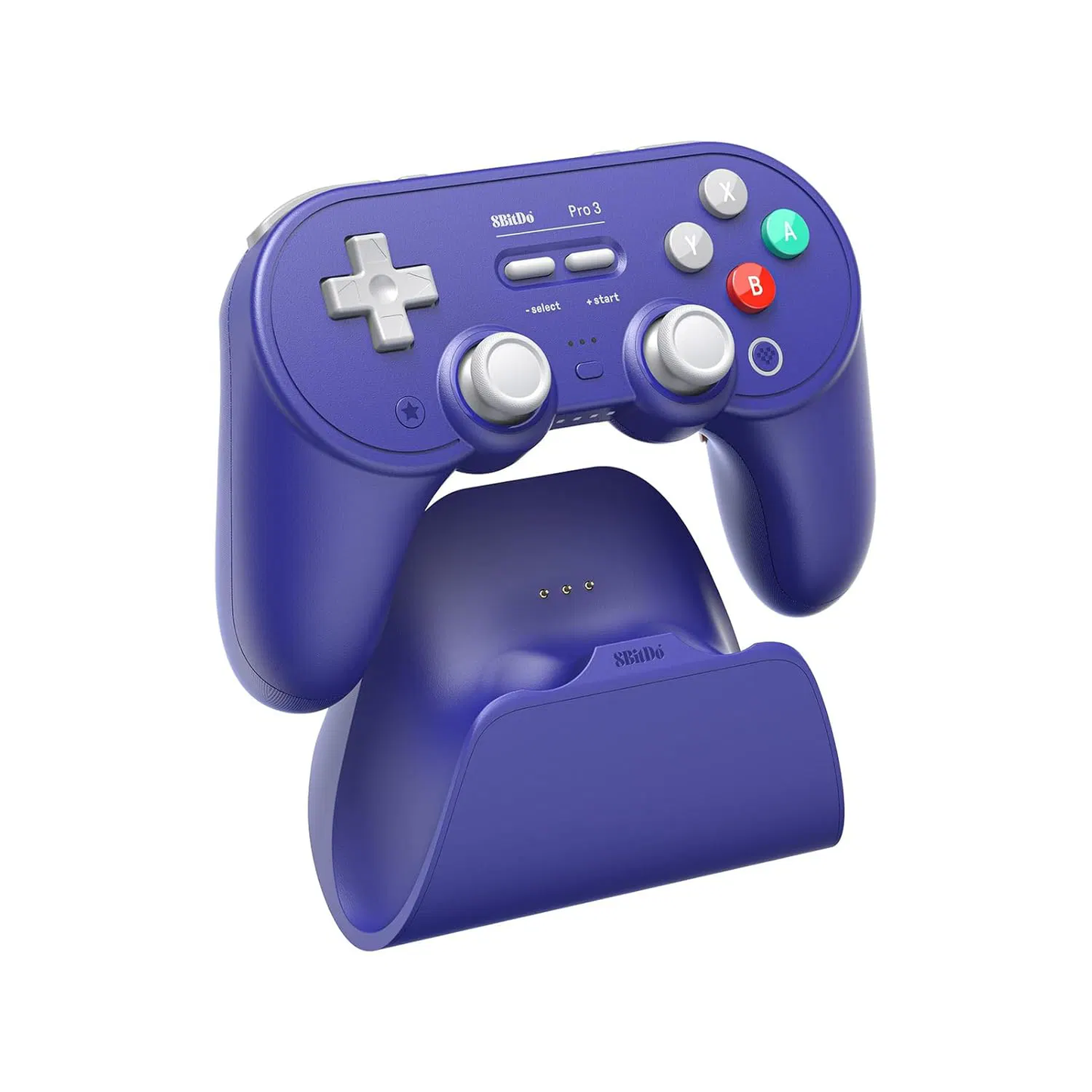 8BITDO Pro 3 Wireless Bluetooth Gamepad For Nintendo Switch 1 / Nintendo Switch 2 / PC / Android / iOS (Purple)