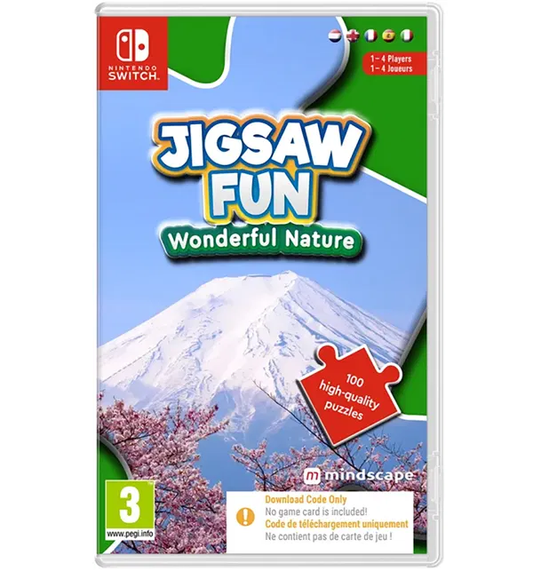 Nintendo Switch Jigsaw Fun: Wonderful Nature [Code Only] (Europe / English)