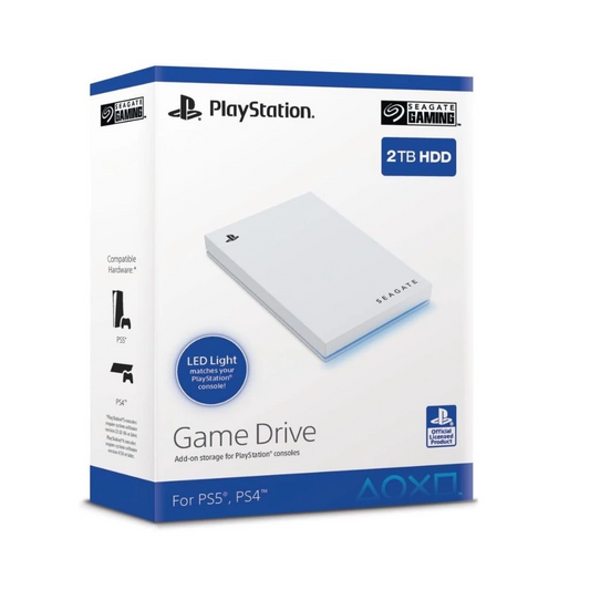 SONY Seagate 2TB External HDD Game Drive For PS4 / PS5 (Official SONY Licensed)