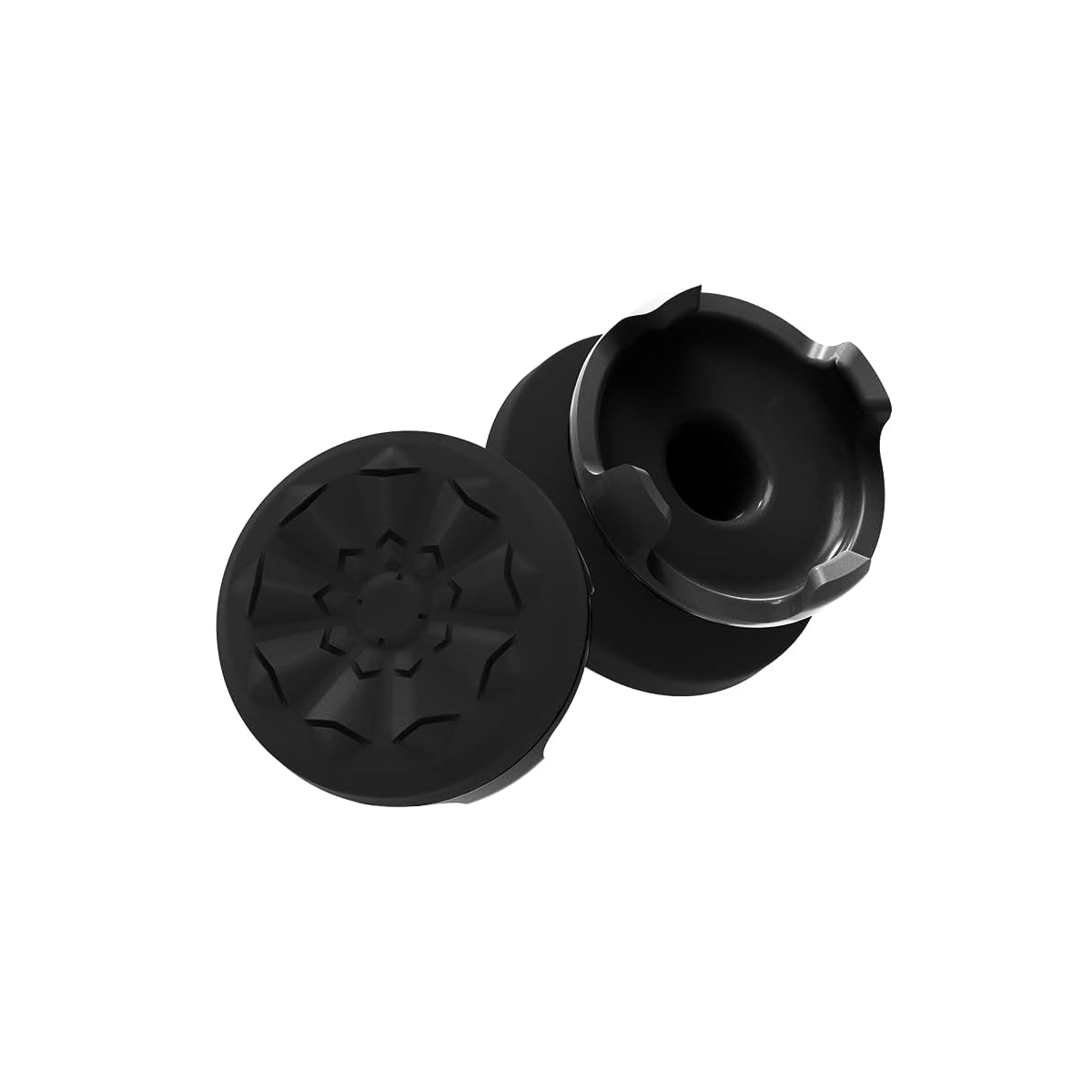 KONTROLFREEK Performance Thumbstick For PlayStation 4 DualShock 4 Controller / PlayStation 5 DualSense Controller / Xbox One Controller (FPS Freek Galaxy BLACK Edition)