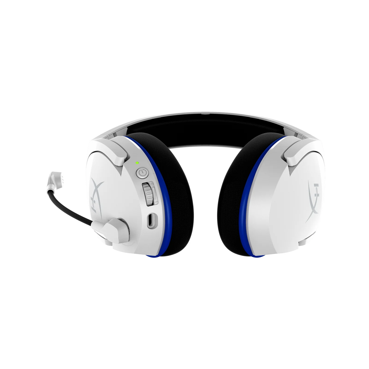 HYPERX Cloud Stinger Core | 40mm Drivers | Swivel-to-mute Noise-Cancelling Microphone | Designed For PlayStation® | Wireless Gaming Headphones & Headsets (PlayStation 5 Blue & White Edition)