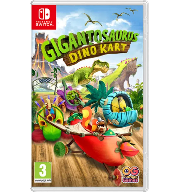 Nintendo Switch Gigantosaurus: Dino Kart (Europe / English)
