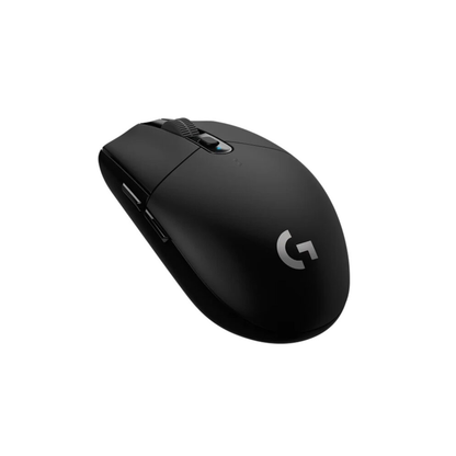 LOGITECH G304 Lightspeed | Maximum 12000 DPI | 250 Hours Playtime | Mechanical Button | 6 Programmable Buttons | HERO Optical Sensor | Wireless Gaming Mouse (Black)