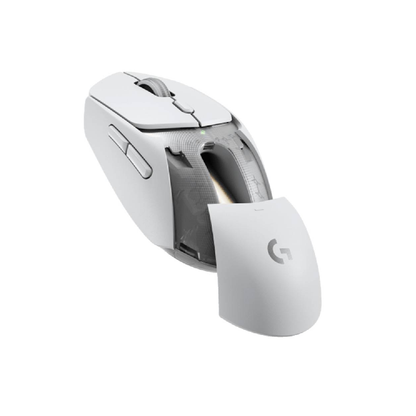 LOGITECH G309 Lightspeed | Maximum 25600 DPI | HERO 25K Sensor | 6 Programmable Buttons | Powerplay Wireless Charging System & Battery Mode | Wireless Gaming Mouse (White)