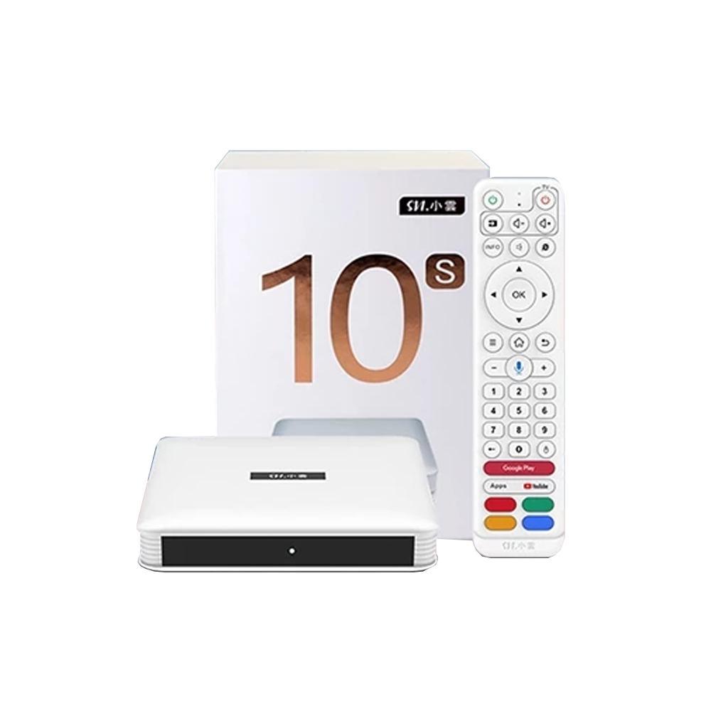 SVI CLOUD Android TV Box 小云电视盒 10S | 4K Ultra HD + HDR | 2GB RAM + 32GB ROM | Android TV OS | Accessible to Netflix & Disney+ & YouTube & Prime Video | Voice Control | Dual-band Wi-Fi & Ethernet [Standard Edition]