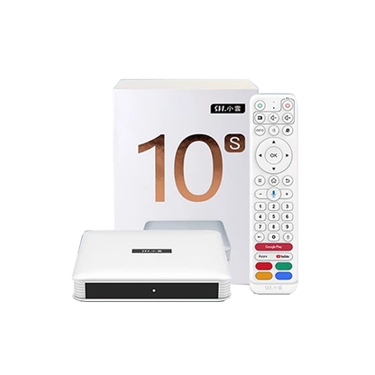 SVI CLOUD Android TV Box 小云电视盒 10S | 4K Ultra HD + HDR | 2GB RAM + 32GB ROM | Android TV OS | Accessible to Netflix & Disney+ & YouTube & Prime Video | Voice Control | Dual-band Wi-Fi & Ethernet [Standard Edition]