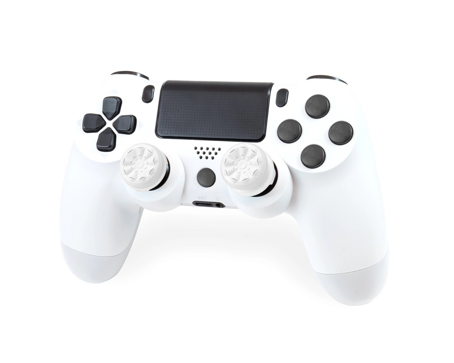KONTROLFREEK Performance Thumbstick For PlayStation 4 DualShock 4 Controller / PlayStation 5 DualSense Controller / Xbox One Controller (FPS Freek Galaxy WHITE Edition)