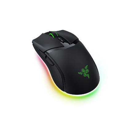 RAZER Cobra Pro | 8 Programmable Buttons | Focus Pro 30K Optical Sensor + 30K DPI | Razer Optical Switches Gen 3 + 90 Million Clicks | Razer HyperSpeed Wireless + Bluetooth + 2.4GHz | Long Battery Life | Wireless & Wired RGB Gaming Mouse (Black)