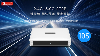 SVI CLOUD Android TV Box 小云电视盒 10S | 4K Ultra HD + HDR | 2GB RAM + 32GB ROM | Android TV OS | Accessible to Netflix & Disney+ & YouTube & Prime Video | Voice Control | Dual-band Wi-Fi & Ethernet [Standard Edition]