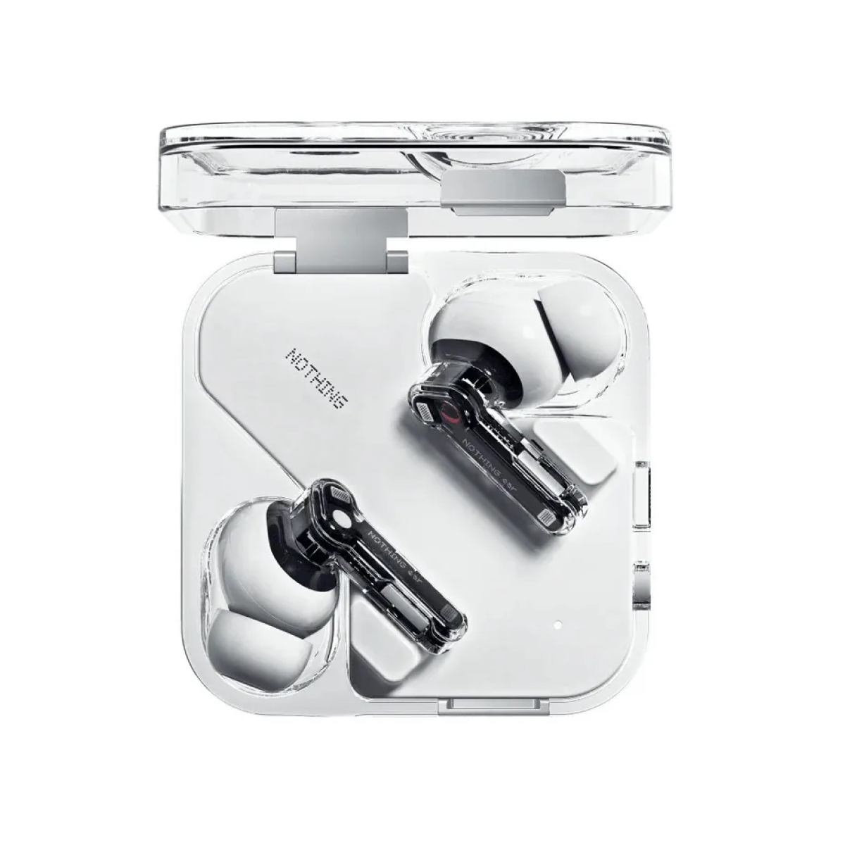 NOTHING B171 Ear | 45dB Smart & Adaptive ANC | 24-bit High-Res Audio | 40.5 Hours Total Playback | 11mm Ceramic Dynamic Driver |  Fast Charging & Wireless Charging Support | Multiple Modes | Wireless Bluetooth Earbuds (White)