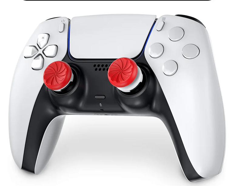 KONTROLFREEK Performance Thumbstick For PlayStation 4 DualShock 4 Controller / PlayStation 5 DualSense Controller / Xbox One Controller (Inferno RED Edition)