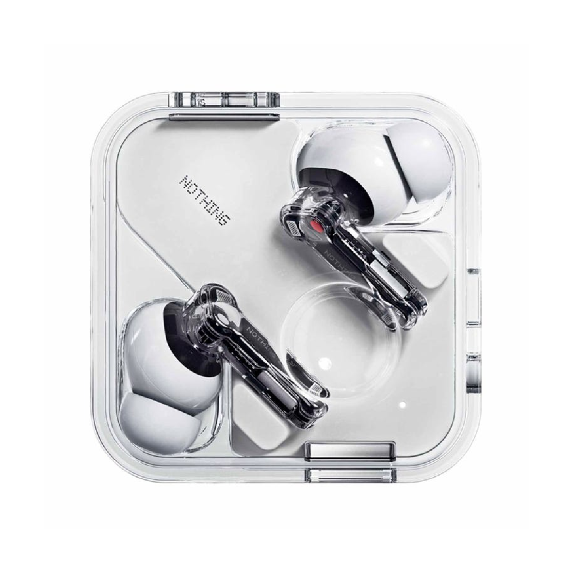 NOTHING B171 Ear | 45dB Smart & Adaptive ANC | 24-bit High-Res Audio | 40.5 Hours Total Playback | 11mm Ceramic Dynamic Driver |  Fast Charging & Wireless Charging Support | Multiple Modes | Wireless Bluetooth Earbuds (White)